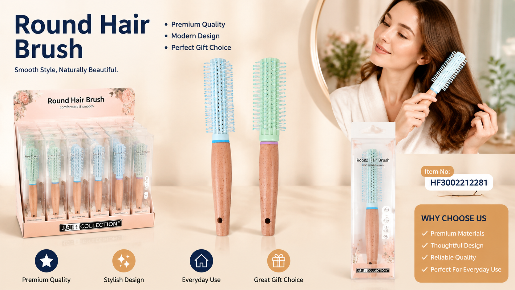 Round Hair Brush