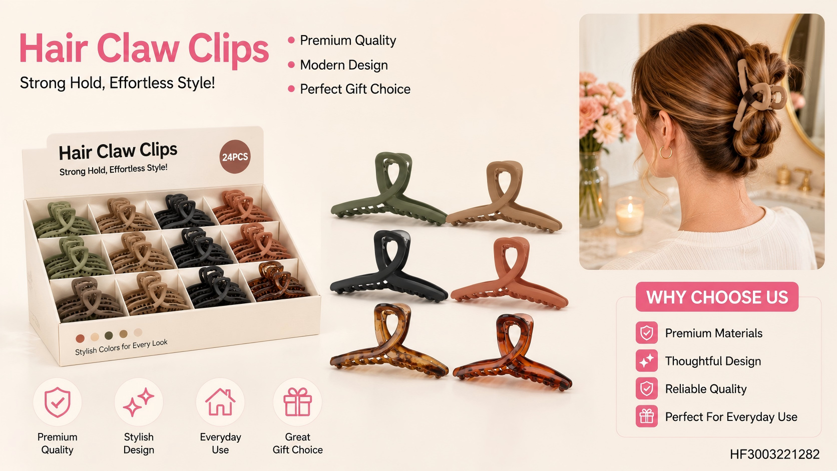 Hair Claw Clips
