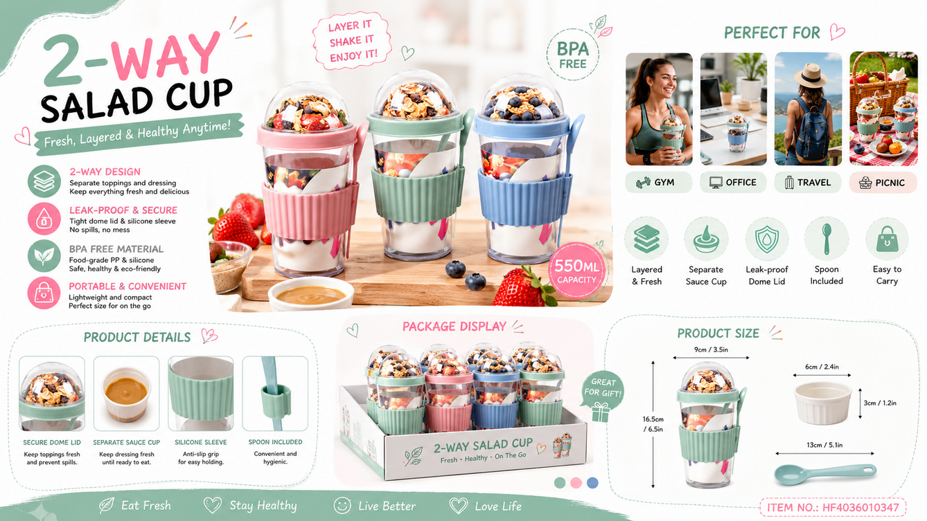 2-Way Salad Cup