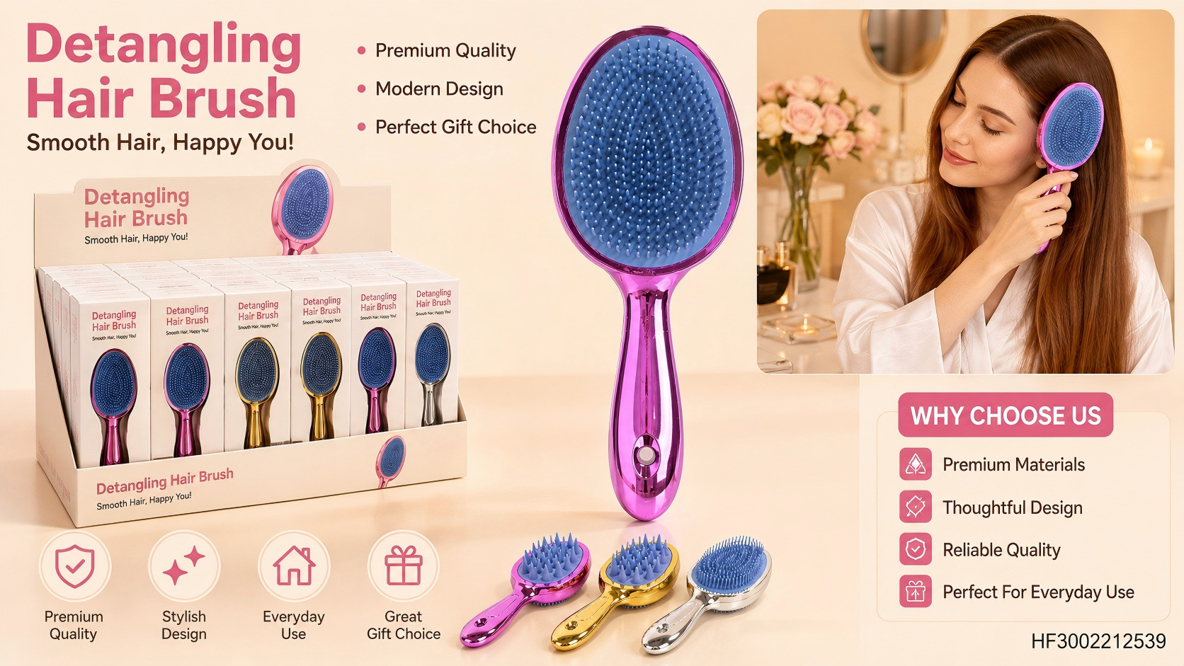 Detangling Hair Brush