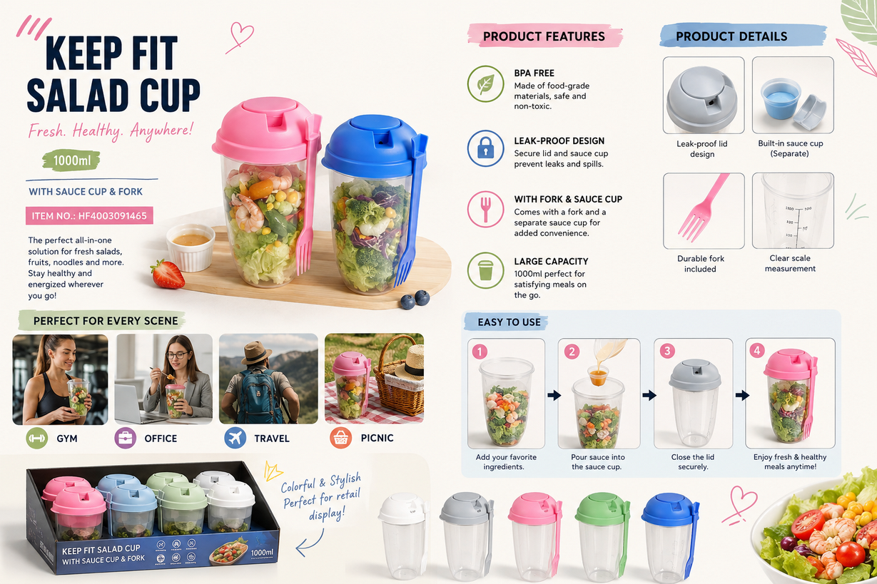 Keep Fit Salad Cup